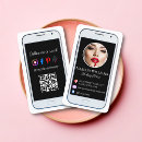 Search for iphone business cards Qr code