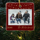 Search for maroon and gold christmas tree decorations Red