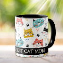 Search for cartoon cat face mugs For her