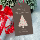 Search for christmas tree gift tags Simple minimal