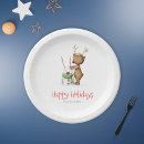 Search for christmas reindeer plates Children