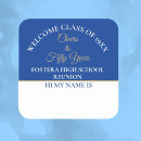 Search for high school class reunion stickers Blue