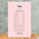 Search for makeup artist price lists Blush pink