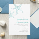 Search for aqua starfish invitations Coastal