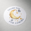 Search for yellow moon and stars stickers Baby shower