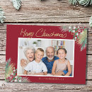 Search for maroon gold christmas cards Watercolor