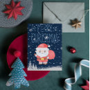 Search for cartoon family christmas cards Santa claus
