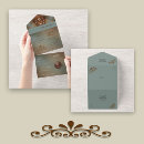 Search for turquoise brown invitations Country
