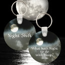 Search for nighttime key rings Full moon