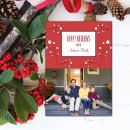 Search for family photo christmas invitations Elegant script
