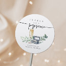 Search for gold bridal shower stickers Pearls and prosecco