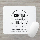 Search for corporate mousepads Advertising promotional swag merch