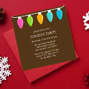 Search for lights christmas invitations Winter