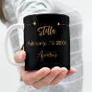 Search for aquarius birthday mugs Black