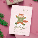 Search for cute fox christmas cards Snow