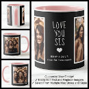 Search for love you sister mugs Modern