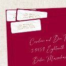 Search for white grey marble return address labels Modern