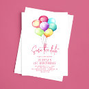 Search for balloon save the dates Pink