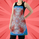 Search for red white and blue aprons Geometric