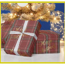 Search for red green gold wrapping paper Merry christmas