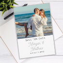 Search for save the date enclosure cards Black and white