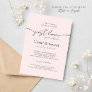 Search for black and blush wedding invitations Simple