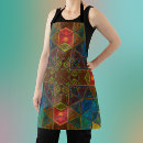 Search for red square aprons Mosaic