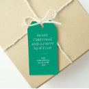 Search for emerald green gift tags Merry christmas