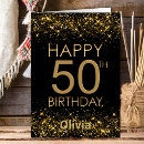 Search for elegant 50th birthday cards Modern