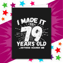 Search for 79th birthday cards Humour