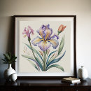Search for iris painting posters Floral