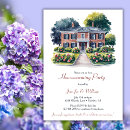 Search for unique housewarming party invitations Watercolor
