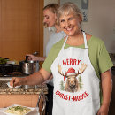 Search for christmas funny aprons Winter