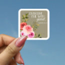 Search for floral bible verse stickers Quote