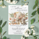 Search for little one on the way invitations Jungle
