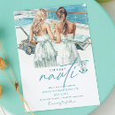 Search for cruise hens party invitations Watercolor