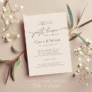 Search for nothing fancy just love wedding invitations Chic