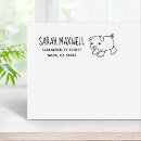 Search for pig rubber stamps Return address