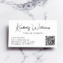 Search for link business cards Minimal