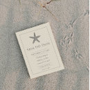 Search for starfish save the dates Seaside