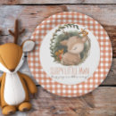Search for deer baby shower plates Hand lettering