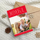 Search for joyful christmas cards Typography