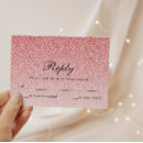 Search for sparkling lights rsvp cards Glitter