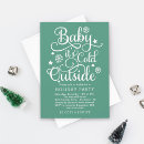 Search for baby its cold outside invitations Modern