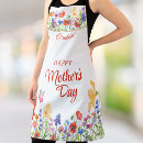 Search for mothers day flowers aprons Pink