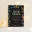 Search for new years day invitations New year's eve party