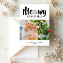 Search for grey cat christmas cards Funny