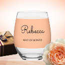 Search for honour barware Script typography