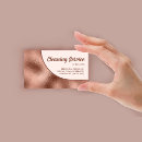 Search for bronze business cards Simple