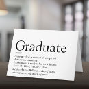 Search for college graduation cards Black and white